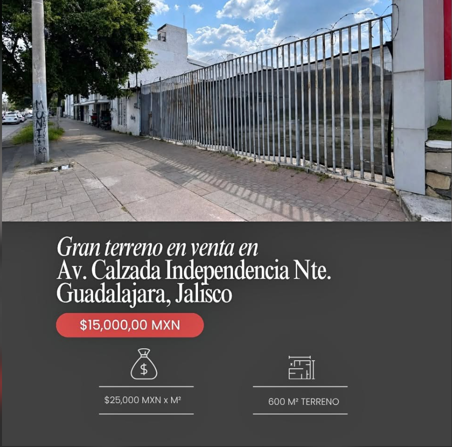 Gran terreno en Venta en Calzada Independencia Nte - foto 8