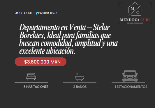 Departamento en venta Stelar Borales - foto 1
