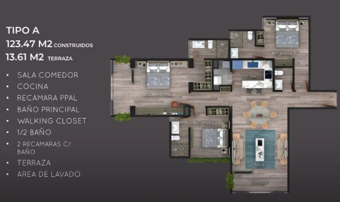 Depto en Shoji Living vista campo de golf Las Lomas - foto 15